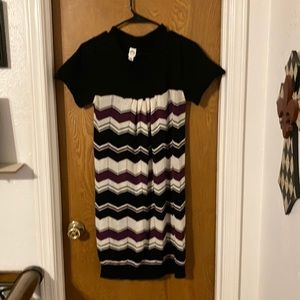 Sangria short sleeve sweater dress